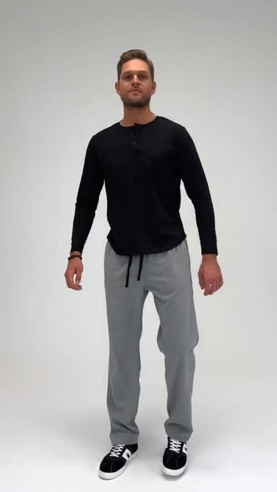 Брюки KOTLINE (КОТЛАЙН) флисовые серые